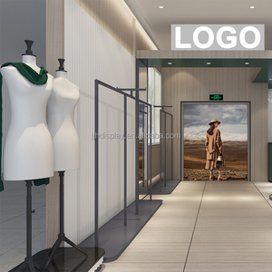 Nhà Máy Giá đầy đủ-cửa hàng tùy chỉnh Showcase cho quần áo showroom thiết kế đứng Boutique quần áo giá mới nhất bán lẻ - Product Image 2