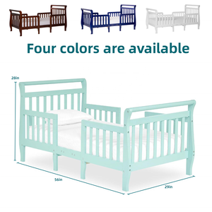 Tùy Chỉnh <span class=keywords><strong>3</strong></span>-Trong-<span class=keywords><strong>1</strong></span> Trẻ Em Giường Bạc Hà Màu Xanh Lá Cây Bé Giường Thân Thiện Với Môi Bằng Gỗ Bé Cũi Có Thể Tháo Rời Giường Cũi Trẻ Em Chuyển Đổi Của Sofa - Product Image 4