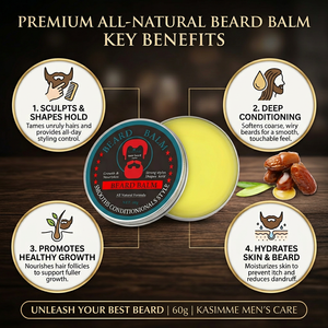 Coffret cadeau pour le soin de la <span class=keywords><strong>barbe</strong></span> pour lui, fête des pères, anniversaire, cadeau de la Saint-Valentin, <span class=keywords><strong>kit</strong></span> de toilettage haut de gamme pour mari, papa, petit ami, frère - Product Image 5