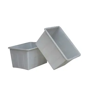 200L Polyethylene Mở Top Hình Chữ Nhật Bể Nước/Nhựa Grow Bed/Fish Tub Cho Nuôi Trồng Thủy Sản