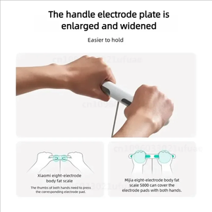 Báscula Inteligente <span class=keywords><strong>Xiaomi</strong></span> Mijia S800 con 8 Electrodos, Báscula de Grasa Corporal de Doble Frecuencia BIA, Bluetooth, Vidrio Templado, Compatible con la Aplicación Mijia - Product Image 3