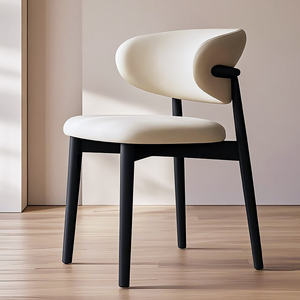 Sedia da Pranzo in Velluto dal Design Moderno con Cuscino Morbido Schienale Rimovibile Gambe in Metallo Stabili - Nuovo Arredo per Casa Hotel Ristorante - Product Image 2