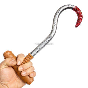 HLC Spencer Hacha Miniatura de Bronce Antiguo con Incrustaciones de Diamantes, Gancho de Carnicero con Diamantes, Juguete de Broma Sangrienta de Halloween, Regalos para Amantes de las Armas - Product Image 4