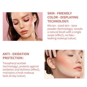 Barra de Rubor Personalizada de Marca Privada, Rubor en Barra de Larga Duración, Maquillaje Facial Natural, Rubor en Barra de Alta Pigmentación, Rubor en Crema Sin Crueldad, Rubor Líquido - Product Image 4