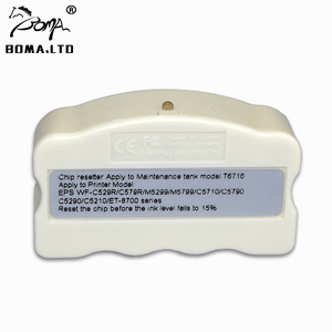 Réinitialisateur de puce BOMA.LTD T6716 pour imprimantes Epson WF-C529R C579R <span class=keywords><strong>M5299</strong></span> M5799 C5710 C5790 C5290 C5210 Cartouche de maintenance des déchets - Product Image 4