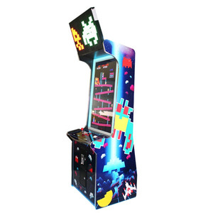 Máquina de Juegos Arcade Retro Multijuegos, <span class=keywords><strong>Botones</strong></span> DIY, Estilo <span class=keywords><strong>Bartop</strong></span>, Vertical, Madera, Gabinete Arcade - Product Image 3