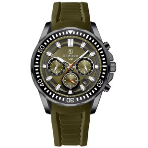 Reward 832258M Luxury Silicone Quartz Men's Watch Multi Functional Luminous Waterproof Chronograph <b>Calendar</b> Watches for Men - Product Image 6