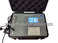 HOPU LPC Compteur de particules d'huile et équipement de test d'humidité portable NAS 120W AC 220V Purificateur d'huile
