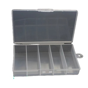 Trung Quốc Nhựa Trong Suốt Lưu Trữ Hộp Câu Cá 8 Ngăn Container Cho Câu Cá Lure Bait Hook Tool Giải Quyết Hộp Trường Hợp - Product Image 5