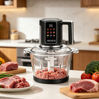 Blender alimentaire portable numérique tactile tout-en-un pour fruits/viande/poisson/légumes avec fonction vapeur, robot culinaire pour bébé, appareil de cuisine domestique
