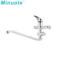 Articles sanitaires muraux contemporains en laiton mitigeur thermostatique dosé mitigeur de salle de bain baignoire douche mitigeur en laiton