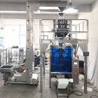 Máquina de Envasado al Vacío Vertical Totalmente Automática con Etiquetado para Alimentos, Snacks, Cacahuetes, Nueces, Bolsas de Papel BOGA 5-60 Bolsas/Min