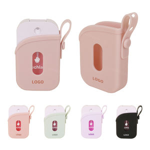 2026 Luxus Geschenk Parfüm Aufbewahrung halter mit verstellbaren Lanyard Mini Flaschen Abdeckung Silikon Parfüm Schutz tasche - Product Image 2