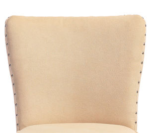 Hecho en China, cojín de asiento de cuero moderno, silla de comedor, marco de Metal, venta al por mayor para el hogar, oficina, sala de estar, restaurante al aire libre, Hotel - Product Image 4