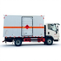 Fabricante Chino OEM de Vehículo de Entrega Avanzado para el Transporte Seguro de Materiales Peligrosos con Estructura de Caja Sellada Completamente Cerrada