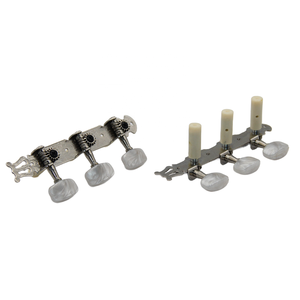 Clavijas <span class=keywords><strong>de</strong></span> Afinación para <span class=keywords><strong>Guitarra</strong></span> Clásica Cromadas 3L+3R, Clavijeros con un Solo Orificio - Product Image 6