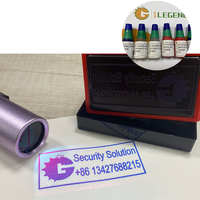 Gdelgend Huile de sécurité de haute qualité à séchage rapide Encre invisible UV Tampon pour tampons Flash Encre auto-encrante 1KG