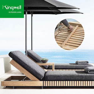 Meubles <span class=keywords><strong>de</strong></span> piscine modernes en teck, chaises longues, transats, transats <span class=keywords><strong>de</strong></span> <span class=keywords><strong>soleil</strong></span>, extérieur, <span class=keywords><strong>pour</strong></span> hôtels, piscines, villas, cours durables - Product Image 2