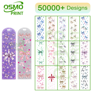 Adesivos personalizados Osmo para marcadores de livros, transferência UV DTF, adesivos de borboleta, adesivos à prova d'água, UV DTF - Product Image 3