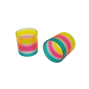 Jouets pour enfants, grand cercle arc-en-ciel coloré, ressort magique, cercle arc-en-ciel, jouets amusants - Product Image 3
