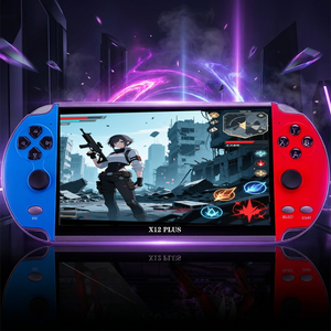 X12 Plus Console Portatile Retro da 7 Pollici per <span class=keywords><strong>Videogiochi</strong></span>, Regalo per <span class=keywords><strong>Bambini</strong></span>, Lettore Video Portatile - Product Image 1