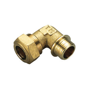 Accesorio curvo macho de 22x3/4 con herramienta de torneado de junta tórica amarilla Producto - Product Image 3