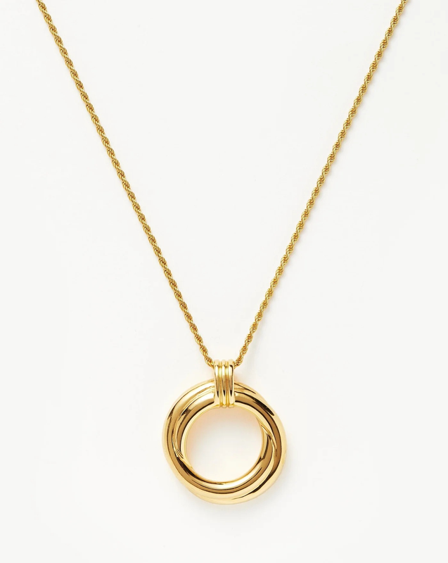 3 Layer Stainless Steel Necklace Light