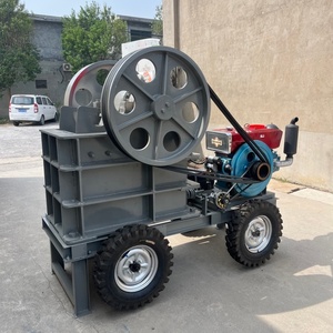 Hot Bán Xách Tay Máy Nghiền Hàm Nhỏ Máy Nghiền Hàm Di Động Diesel Máy Nghiền Hàm Để Bán - Product Image 3