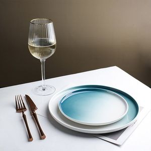 Thiết Kế Độc Đáo Gốm Món Ăn Gốm Bít Tết Tấm Phương Tây Bữa Ăn Tối Tấm Mì Ống Bộ Đồ Ăn Món Ăn - Product Image 2