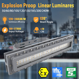 Nhà Máy Bán Buôn Chống Cháy Nổ <span class=keywords><strong>LED</strong></span> Ánh Sáng Lịch Thi Đấu 60W Nổ Bằng Chứng Tuyến Tính Ánh Sáng Cho Ngành Công Nghiệp Hóa Chất - Product Image 2