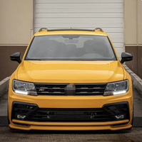 Kit carrosserie pour Volkswagen VW Tiguan 2022, mise à niveau vers le kit carrosserie R-line avec pare-chocs avant, pare-chocs arrière et jupes latérales