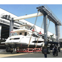 Grue à portique mobile pour le levage de yachts/bateaux, palan de levage de bateaux mobile, 500 tonnes, 350 tonnes, 300 tonnes, 200 tonnes, élévateur de voyage maritime