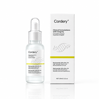 Sérum Visage OEM ODM Marque Privée Votre Logo Niacinamide 10% + Zinc 1% Acide Hyaluronique Arbutine AHA Caféine EGCG Réducteur de Pores