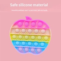 Boîte de jouets sensoriels anti-stress en caoutchouc Macaron Push-and-Pop pour enfants, garçons et filles de 14 ans et plus, éducatifs, pour la relaxation et la décompression
