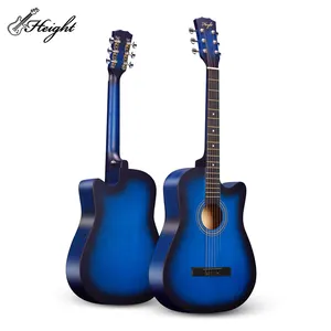 중국 저렴한 30 인치 표준 바디 마호가니 어쿠스틱 기타 기타 악기 사용자 정의 기타