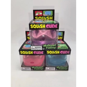Stress Balls Sensory Toys Squishy Fidget Toys Stress Snowflakes <b>Cube</b> <b>Glow</b> in the Dark - Product Image 4