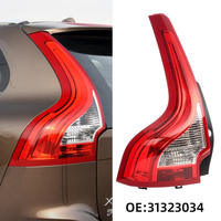 Luces Traseras Originales de Repuesto para XC60 2011-2017, Lentes Rojas, Luces de Freno, Intermitentes, 12V
