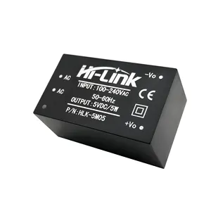 Hi-Link diskon pabrik CE/RoHS AC-DC 5V 5W 1A Step Down Mini HLK-5M05 Power Supply modul Switch Converter cerdas terisolasi