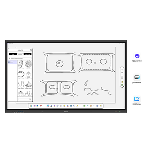 Todo en uno Versátil EDLA Interact Pantalla táctil Tablero inteligente Montaje de arnés de cables <span class=keywords><strong>Pizarra</strong></span> blanca interactiva con <span class=keywords><strong>pizarra</strong></span> 4K - Product Image 1