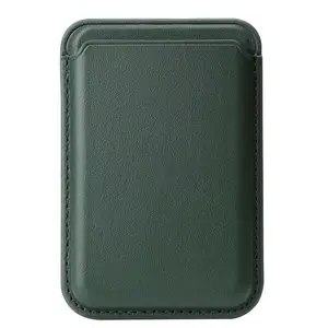 2023 good sale factory wholesale high quality Napa pattern PU leather waterproof card wallet phone card holder
