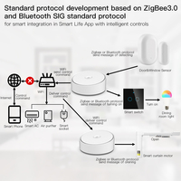 Nuevo Panel de Control Inteligente para el Hogar, Sistema de Automatización, Gateway para Hogar Inteligente con Función de Control por Aplicación Tuya, Directo de Fábrica
