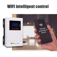 Puissant 12V 24V 36V 48V 96V auto adapter régulateur de chargeur de panneau solaire 30a 40a 60a 80a 100a amp MPPT contrôleur de Charge WIFI APP