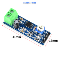 20x 50x 200x Amplificateur audio de carte de circuit imprimé à gain LM386 Module amplificateur de puissance audio