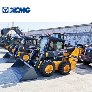 <span class=keywords><strong>Xcmg</strong></span> chính thức thứ hai tay Bánh Xe Tải xc760k sử dụng 1 tấn Mini Skid chỉ đạo Bộ nạp để bán - Product Image 1