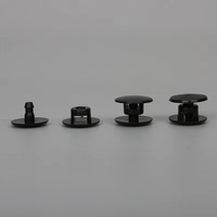 Vente directe : Bouton de fixation rapide en résine plastique inviolable, de remplacement, à verrouillage unidirectionnel pour bracelet