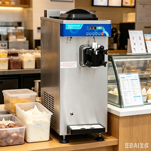 Máquina de helado suave marca Snowcream U161 |   Máquina de Helados Vertical de Alto Rendimiento de 18L/H con Bomba de Aire Integrada Pro - Product Image 1