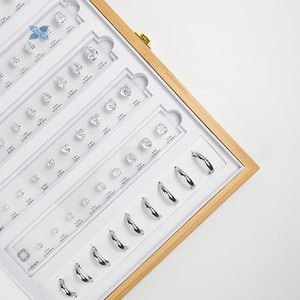 オプション10個のダイヤモンド形シミュレーションダイヤモンドセットジュエリーショップに最適なダイヤモンドジュエリーツール - Product Image 3