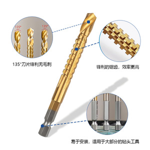 Forets à bois Feida à tige ronde de 6,35 mm pour formes irrégulières - Product Image 3