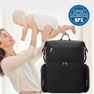 Mochila Pañalera con Cambiador Gratis, Bolsa de Maternidad Grande para Bebé Recién Nacido, Bolso de Viaje con Bolsillos Térmicos - Product Image 2
