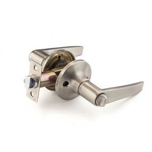 WEKIS Entry Stainless Steel Keyless 60mm Backset Mortise <b>Lock</b> Lever Handle Universal Door Knob Hardware 3 <b>Keys</b> ANSI Grade 2 - Product Image 2